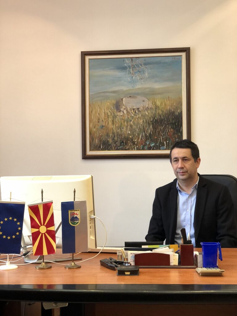 Андон Сарамандов - Градоначалник на општина Гевгелија